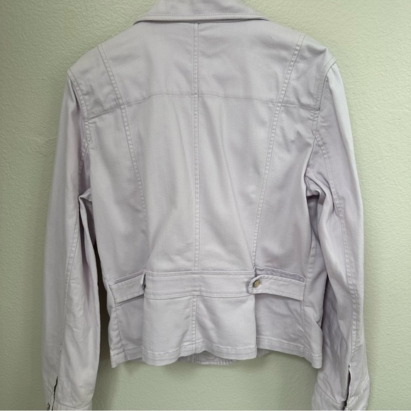 Talbot’s Hint of Pink Denim Jacket - Picture 7 of 10